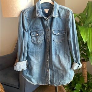 Denim J Crew Shirt